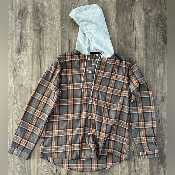 Hooded flannel - Picture 1 of 1
